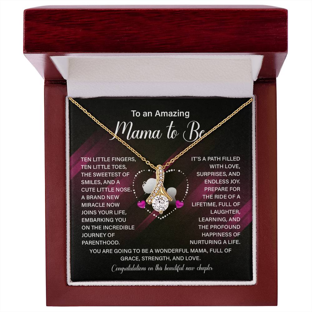 Mama to Be Necklace Gift for Pregnant Women