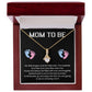 Gift for Mom to Be – Necklace with Message Card and Box