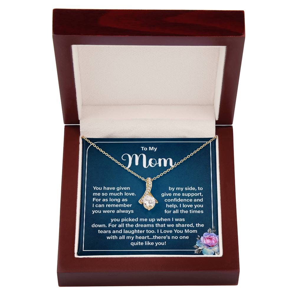 Mother Necklace Gift from Daughter with Gift Box