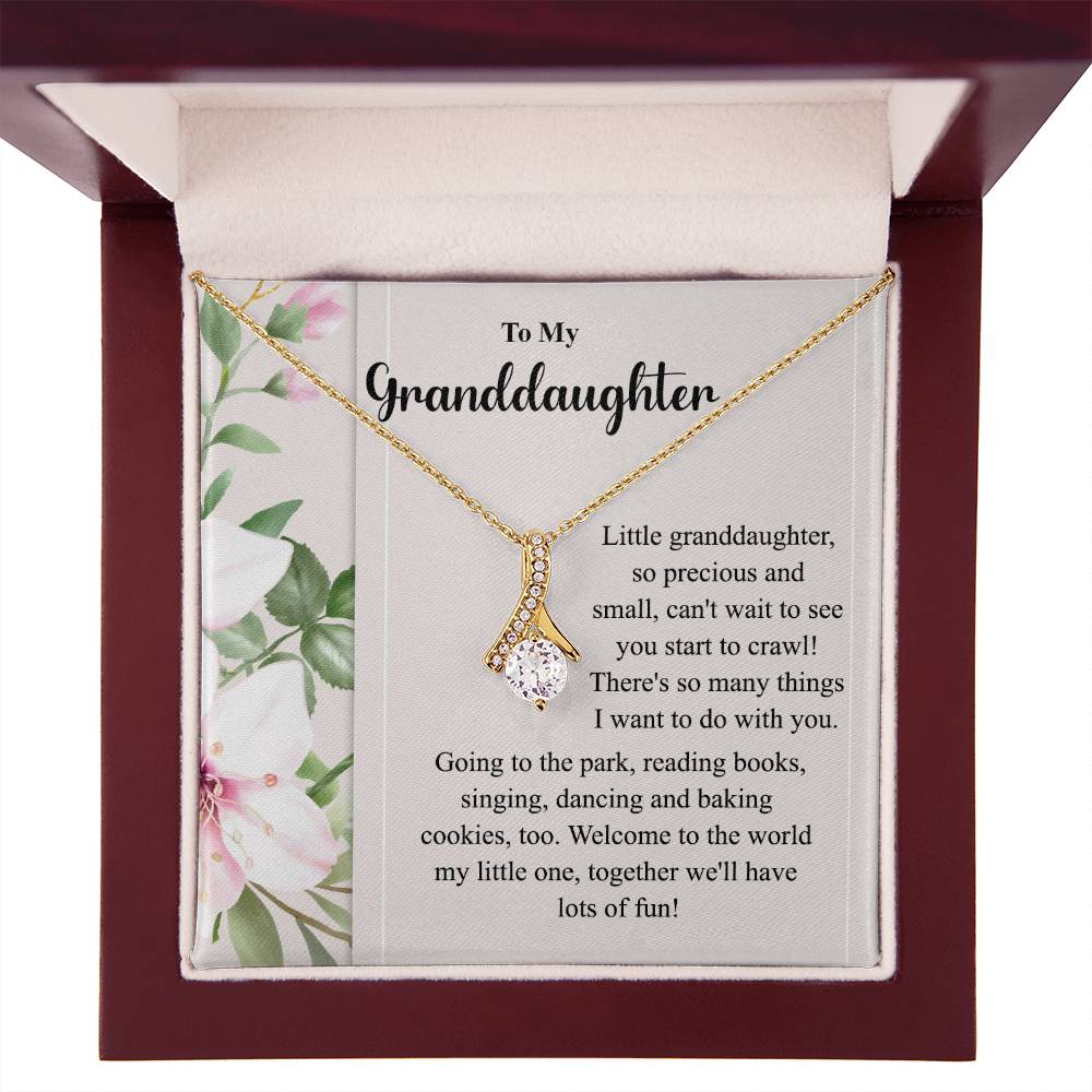 Granddaughter Gift from Grandma – Message Card