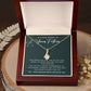 Memorial Jewelry Gift for Loss of Father with Message Card