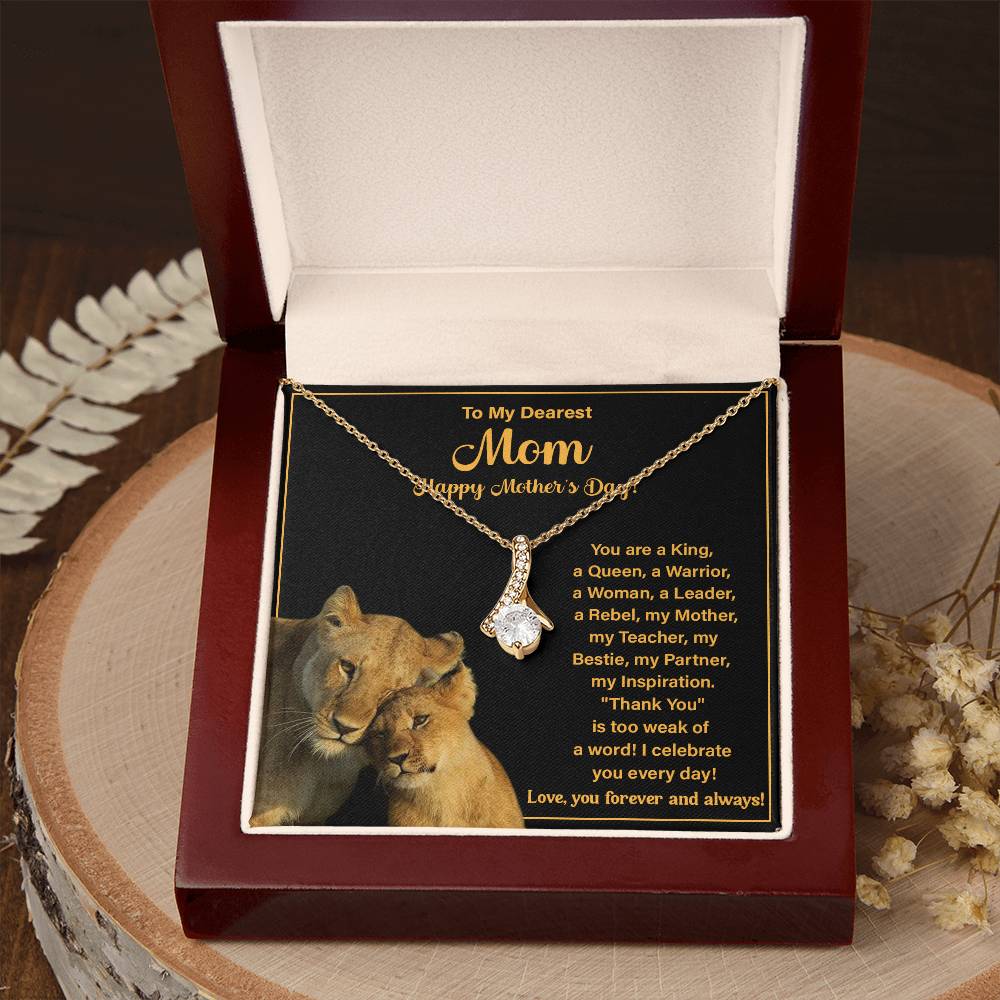 Mother’s Day Necklace Gift for Mom – Gift Box Included