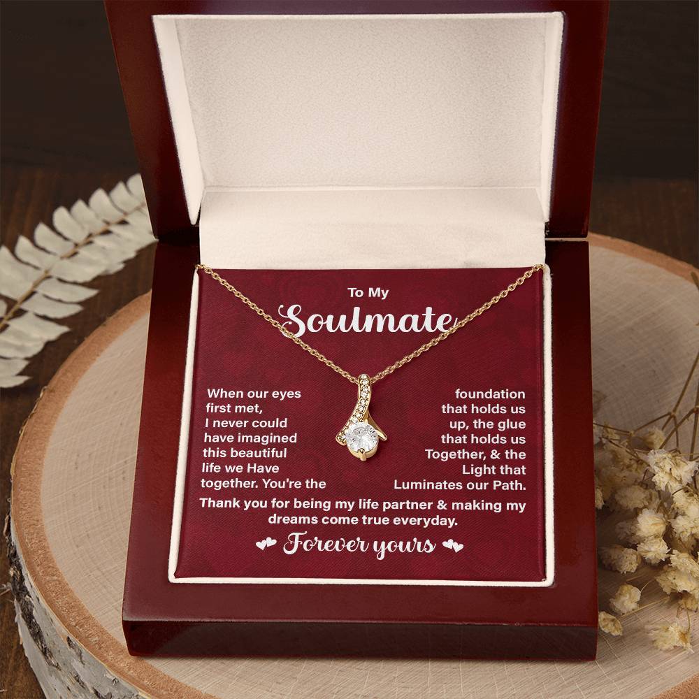 Soulmate Gift with Message Card for Life Partner