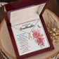 Granddaughter Necklace Gift – Blessing from God Message Box