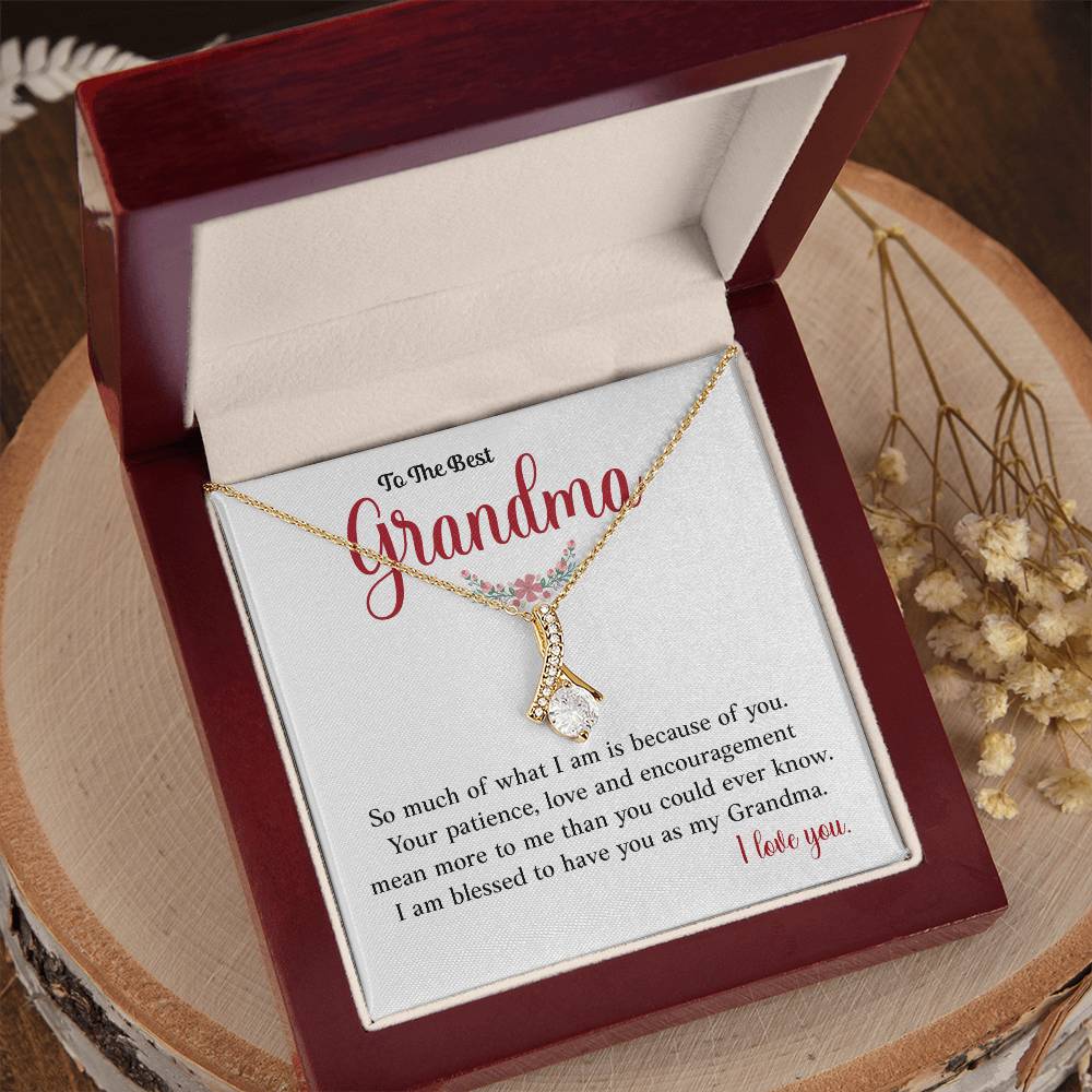 To The Best Grandma Heartfelt Necklace Gift Best Grandma Necklace Gift Heartfelt Gift For Grandma Sentimental Jewelry For Grandmother Jewelry Gift For Grandma Granddaughter To Grandma Gift Special Gift For Grandma Meaningful Gift For Grandma