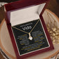 Para el Amor de Mi Vida. Eres mas valiente De lo que pareces, Necklace Gift For Her.