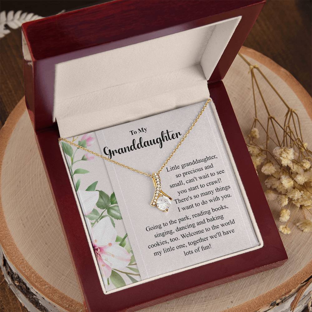 Granddaughter Gift from Grandma – Message Card