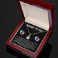 Gift for Mom to Be – Necklace with Message Card and Box