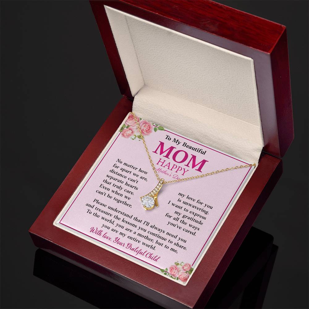 Mother’s Day Necklace Gift from Grateful Child