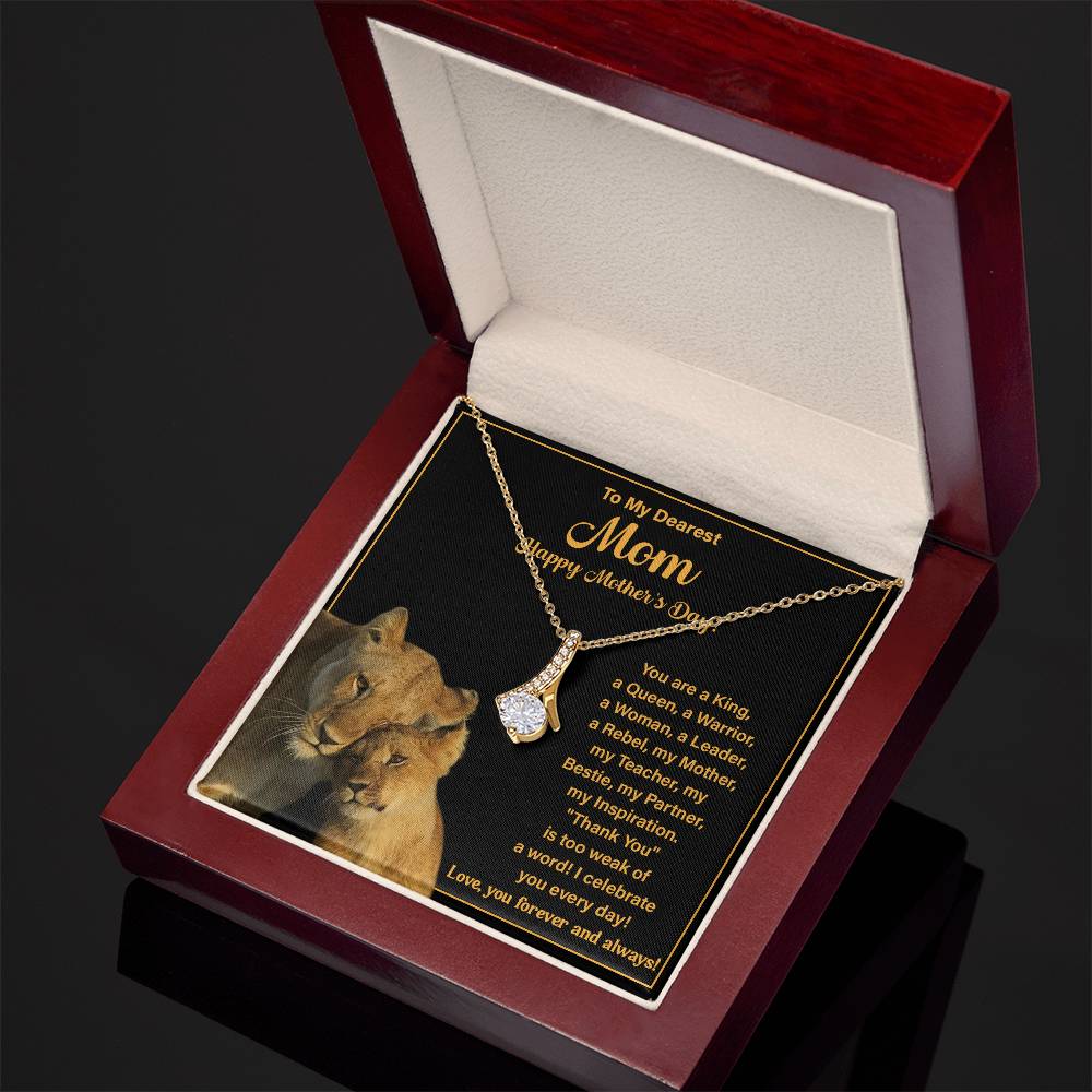 Mother’s Day Necklace Gift for Mom – Gift Box Included
