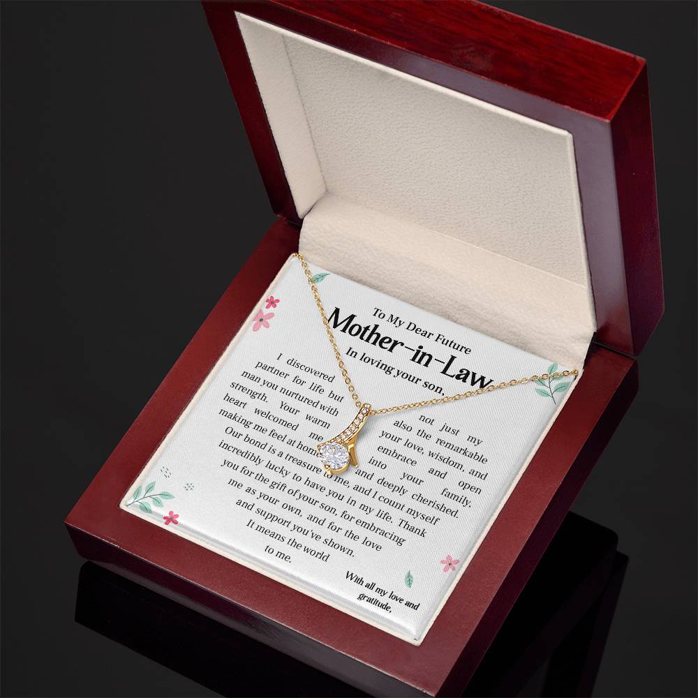 Future Mother-in-Law Necklace from Bride
