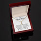 Best Mom Necklace Gift with Heartfelt Message Card