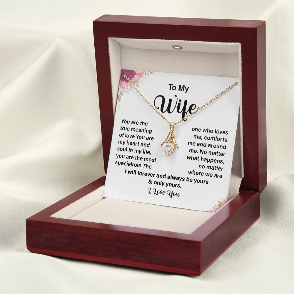 Wife Gift from Husband – Romantic Message Card Box