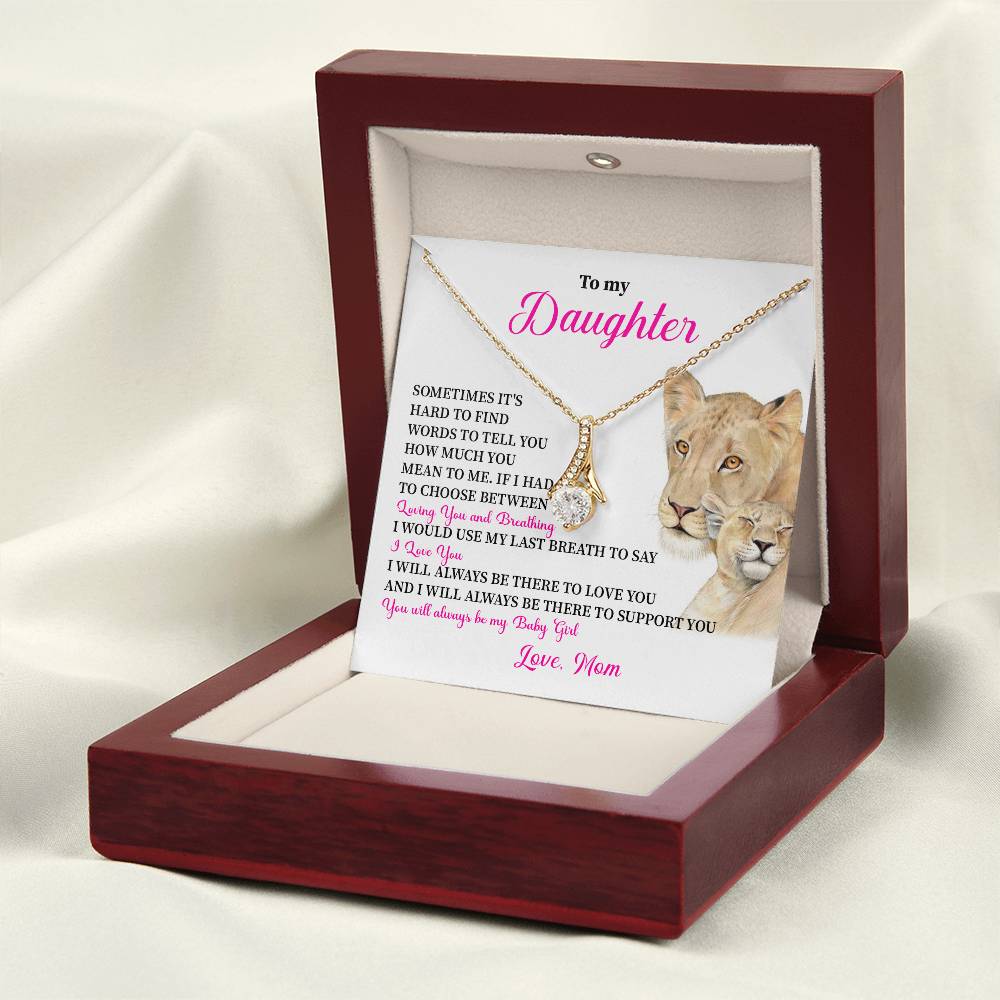 Necklace for Daughter from Mom – Gift Box Included
