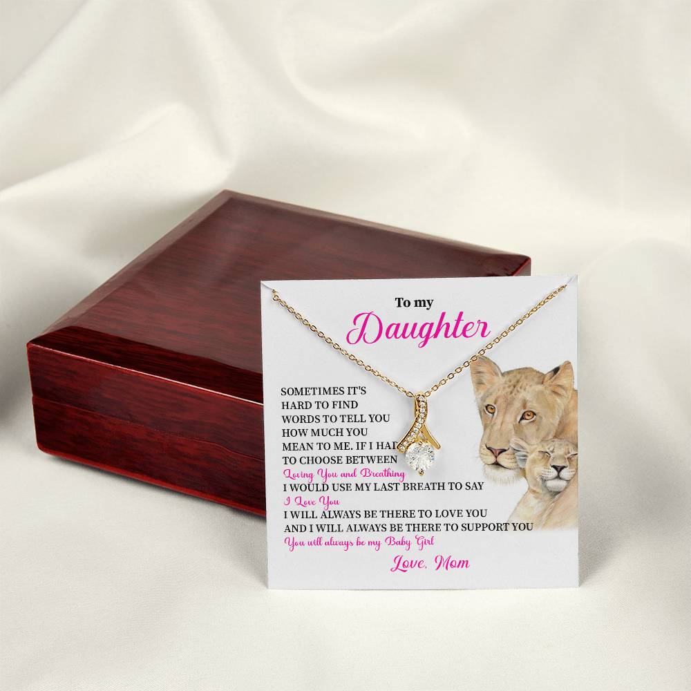 Necklace for Daughter from Mom – Gift Box Included