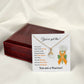 You’ve Got This Orange Ribbon Necklace Warrior Strength Gift for Her