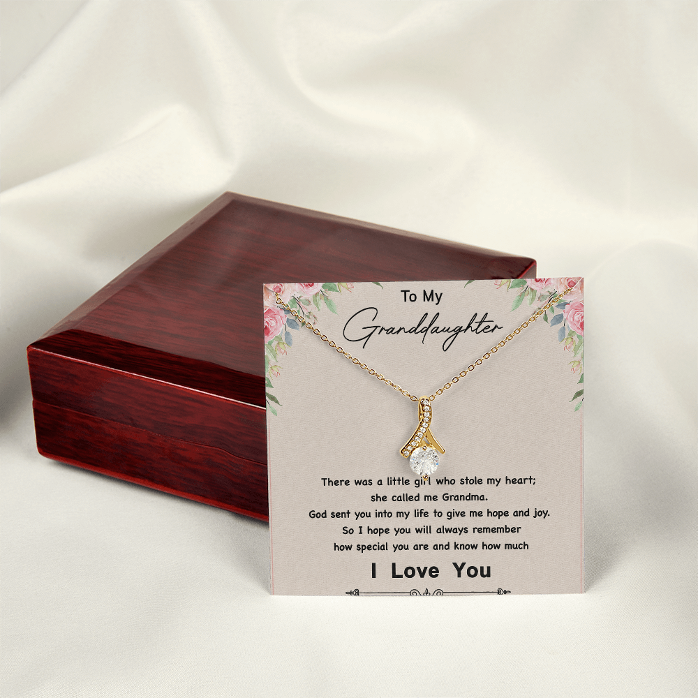To my granddaughter