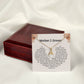 Mother of the Groom Wedding Necklace Gift Box