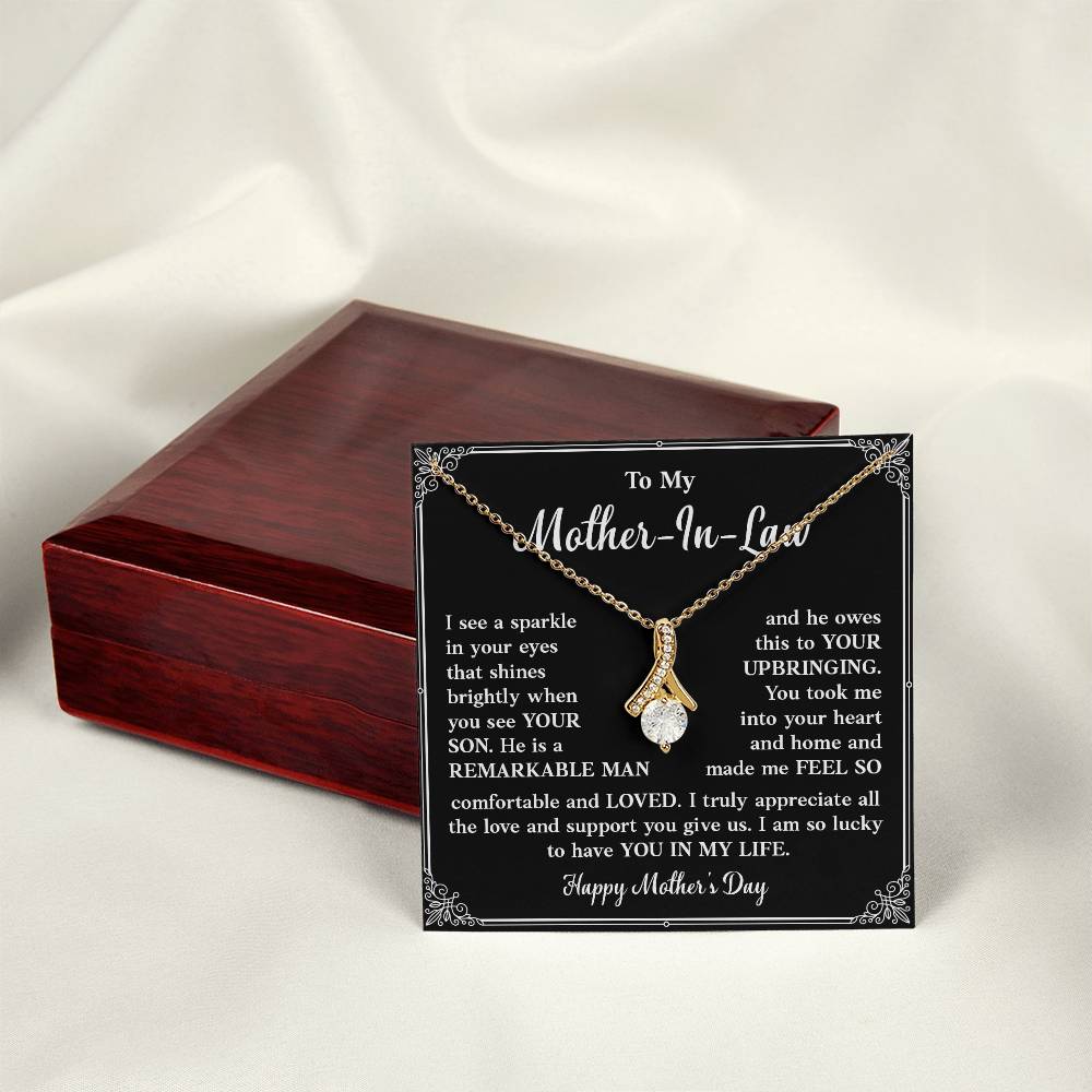 Necklace Gift for Mother-In-Law from Daughter With Gift Box