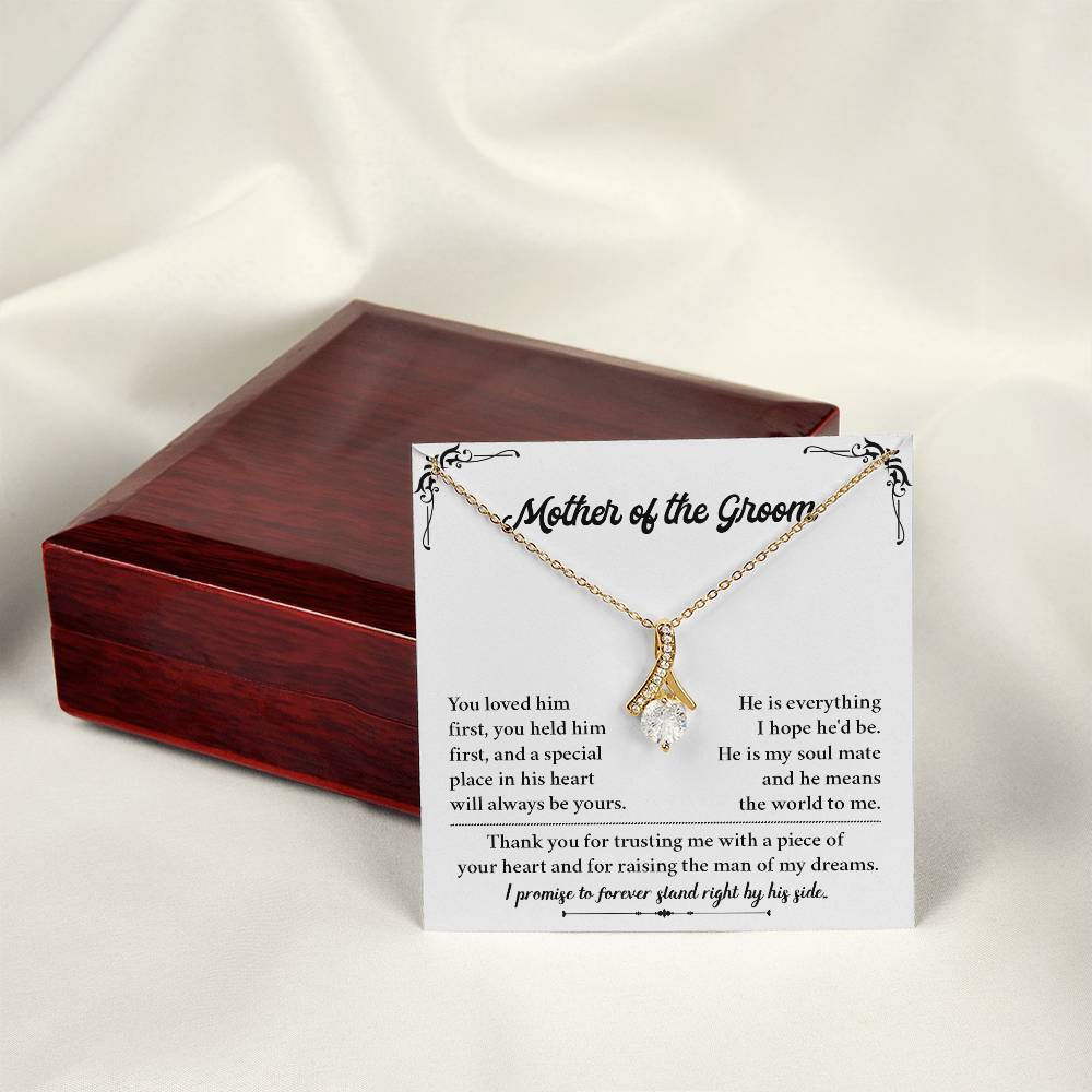 Wedding Gift for Mother of Groom with Message Card