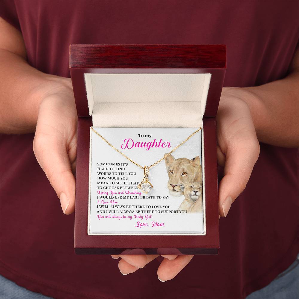 Necklace for Daughter from Mom – Gift Box Included