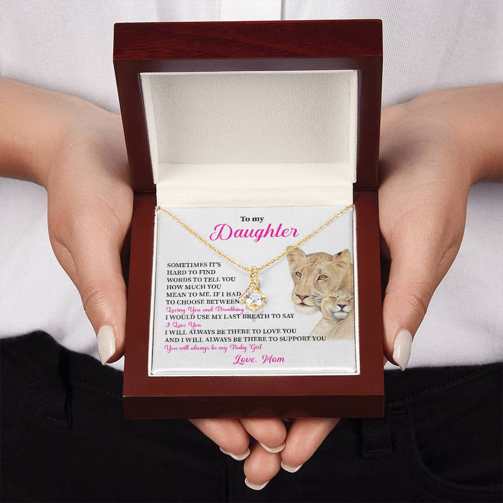 Necklace for Daughter from Mom – Gift Box Included