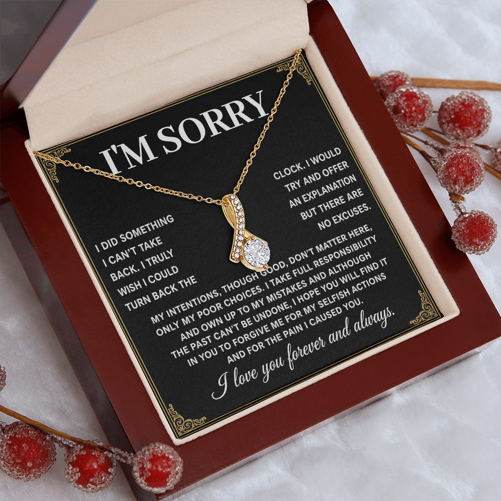 I m sorry