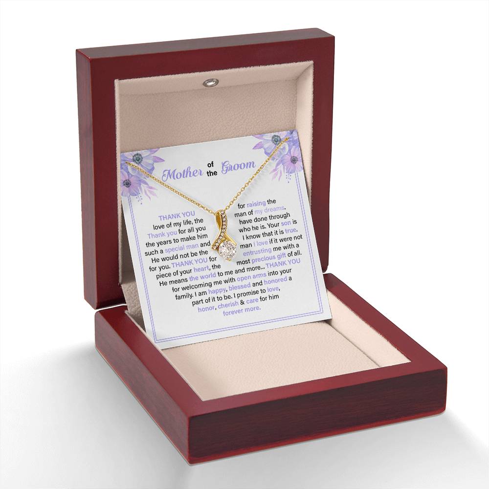Gift for Mother of Groom from Bride – Message Card