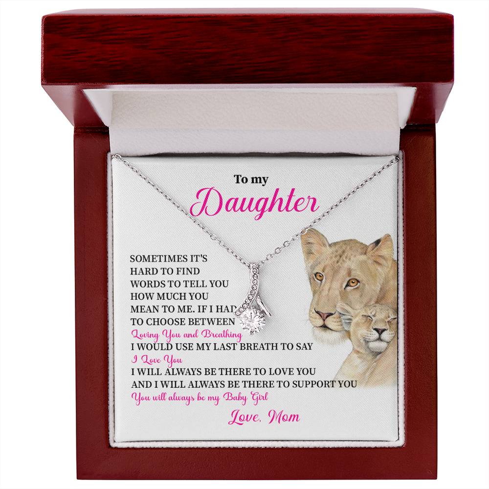 Necklace for Daughter from Mom – Gift Box Included