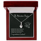 Graduation Necklace for Her with Message Card