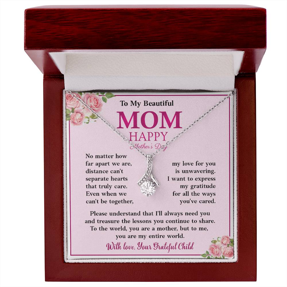 Mother’s Day Necklace Gift from Grateful Child