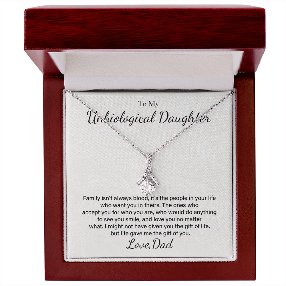 To My Unbiological Daughter – Heartfelt Gift from Father