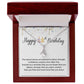 13th Birthday Necklace for Teen Girl – Crystal Pendant with Card