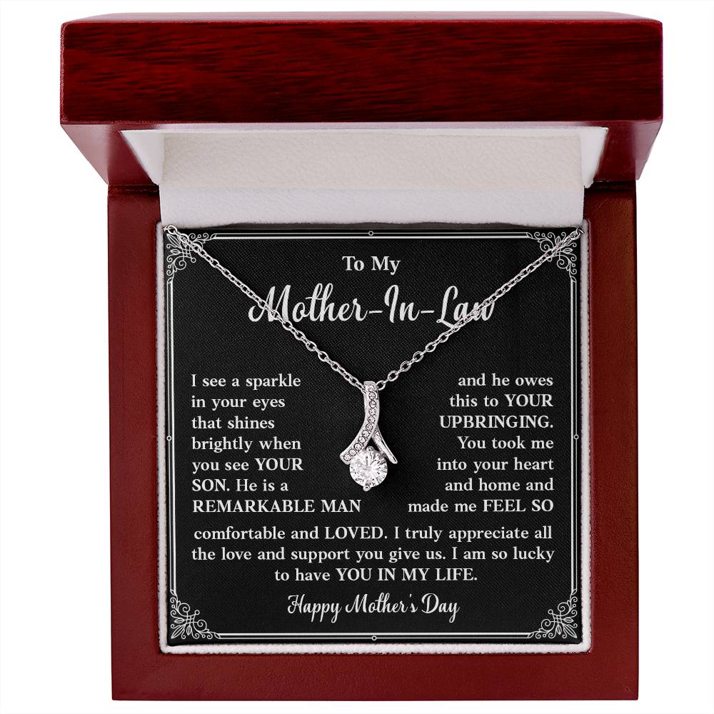 Necklace Gift for Mother-In-Law from Daughter With Gift Box