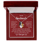 Soulmate Necklace Gift for Her – Message Card Box