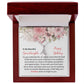 Granddaughter Birthday Necklace Gift – Message Card Box
