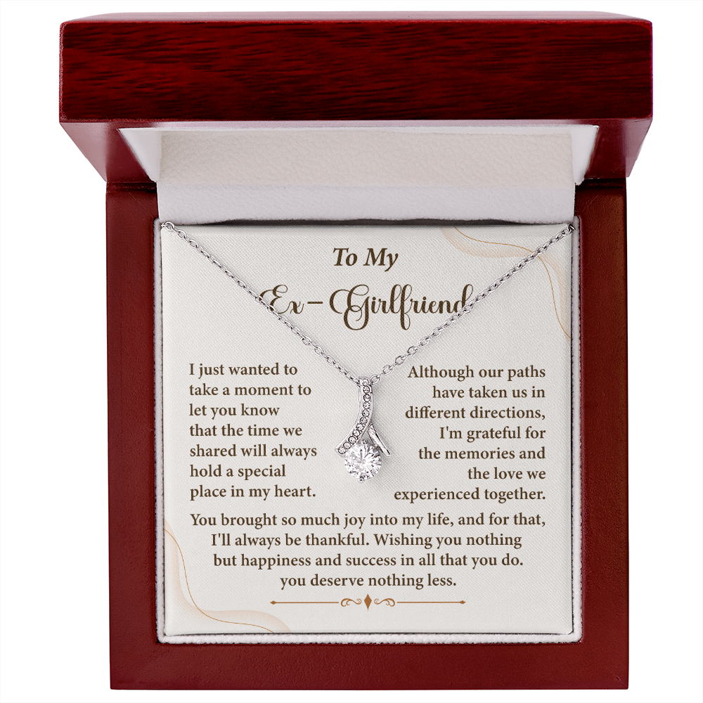 Memorable Gift for Ex-Girlfriend – Thank You with Heartfelt Note