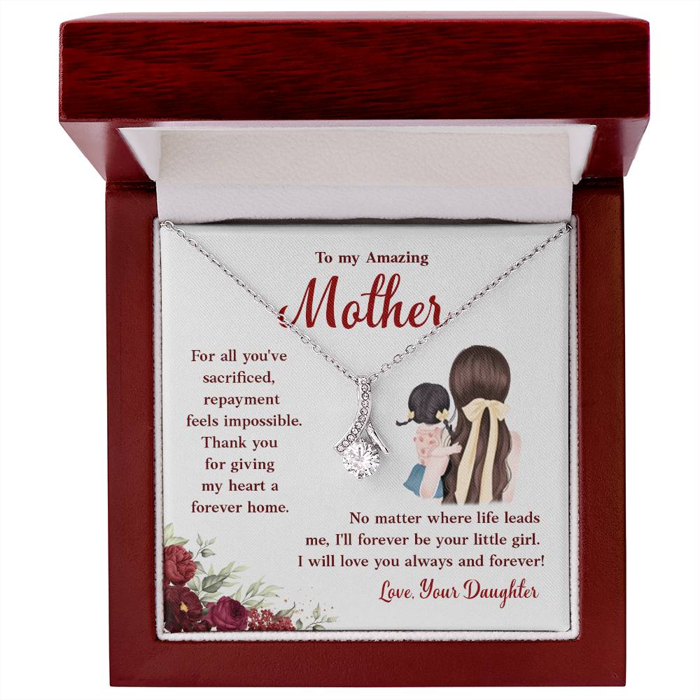 Mother Gift from Daughter with Message Card