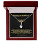 30th Birthday Pendant Necklace for Her – Gift Box & Card
