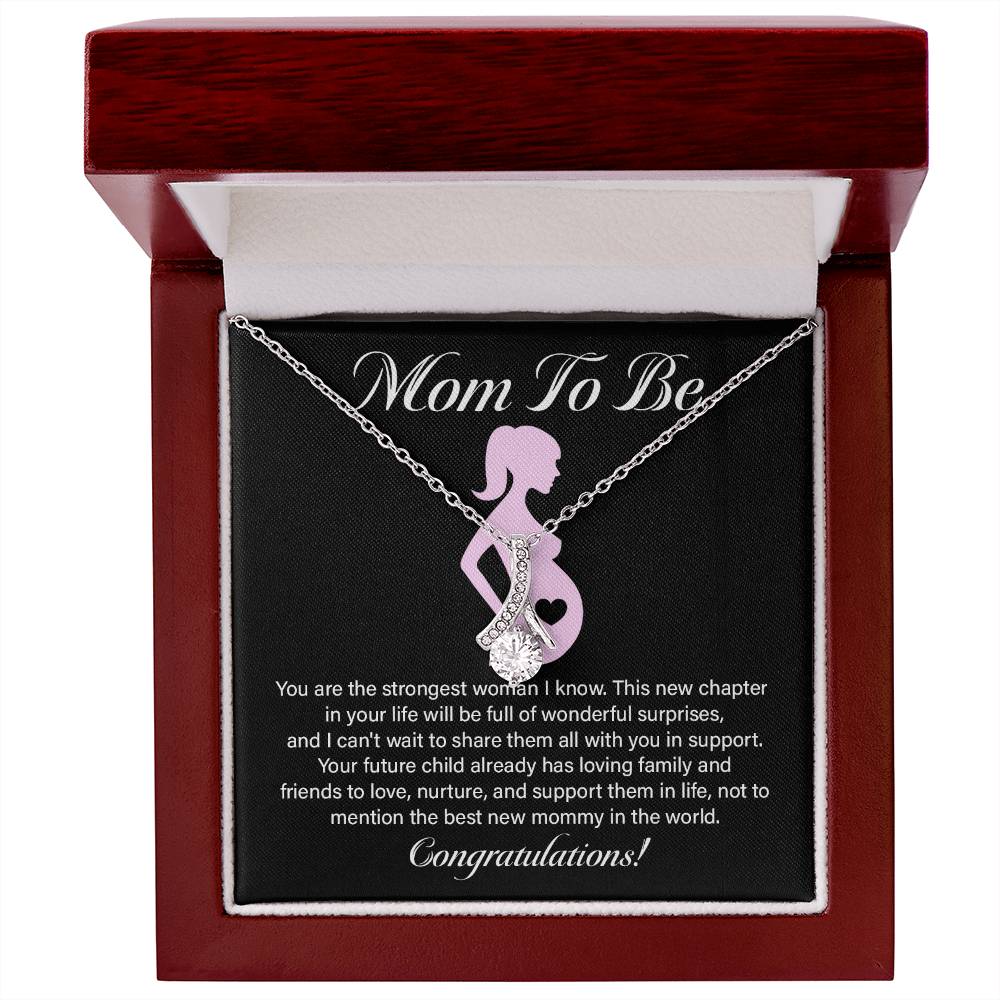 Mom To Be Necklace – Elegant Gift for Pregnancy