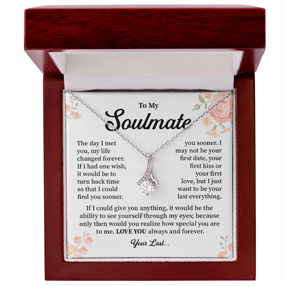 Soulmate Pendant Necklace for Her – Gift Box Jewelry