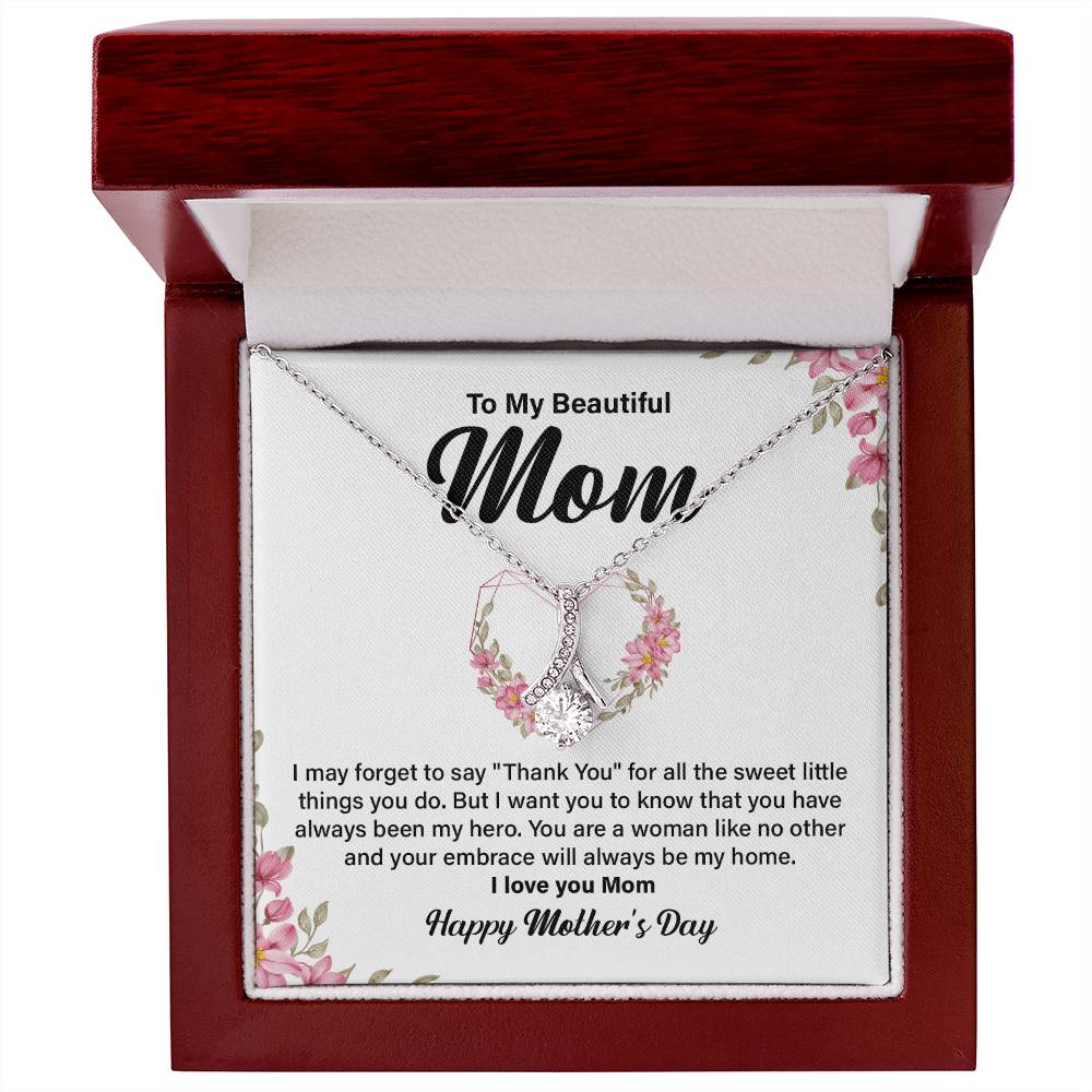 Beautiful Mom Gift for Mother’s Day with Card