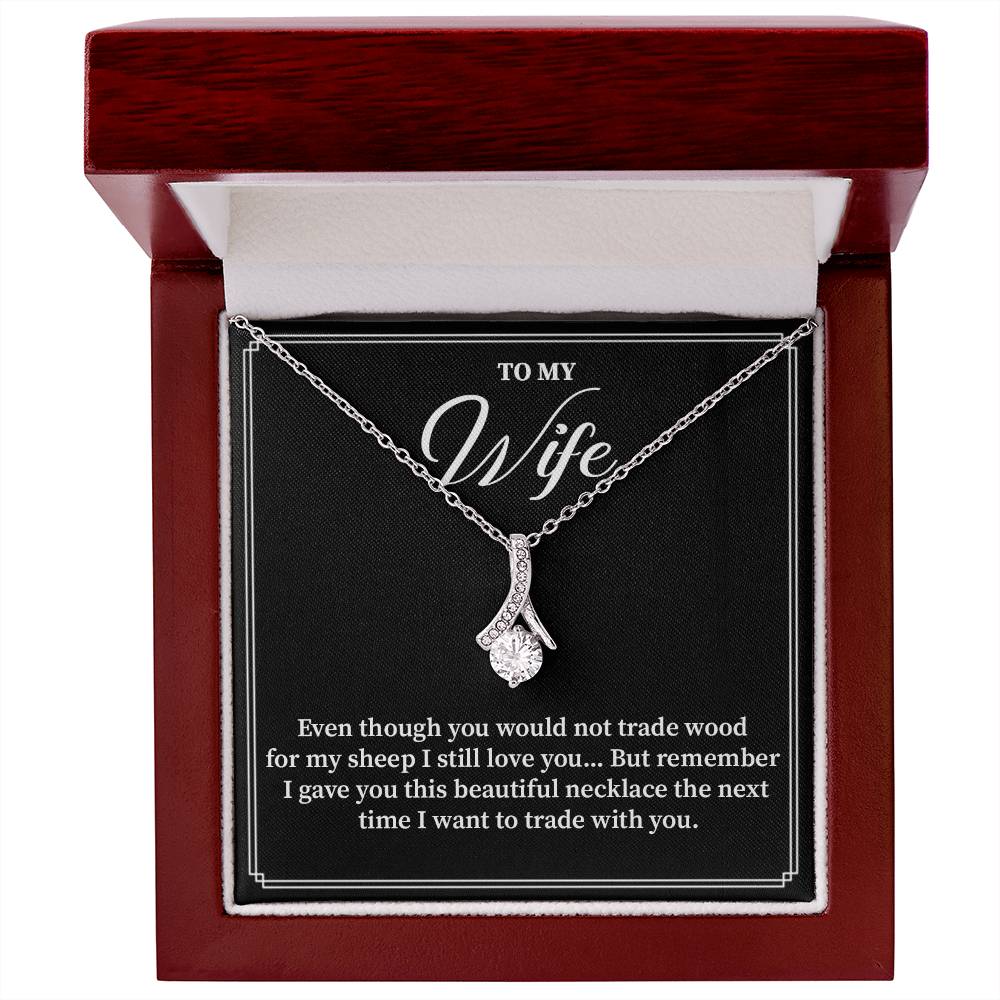 Funny Wife Gift from Gamer Husband – Message Card