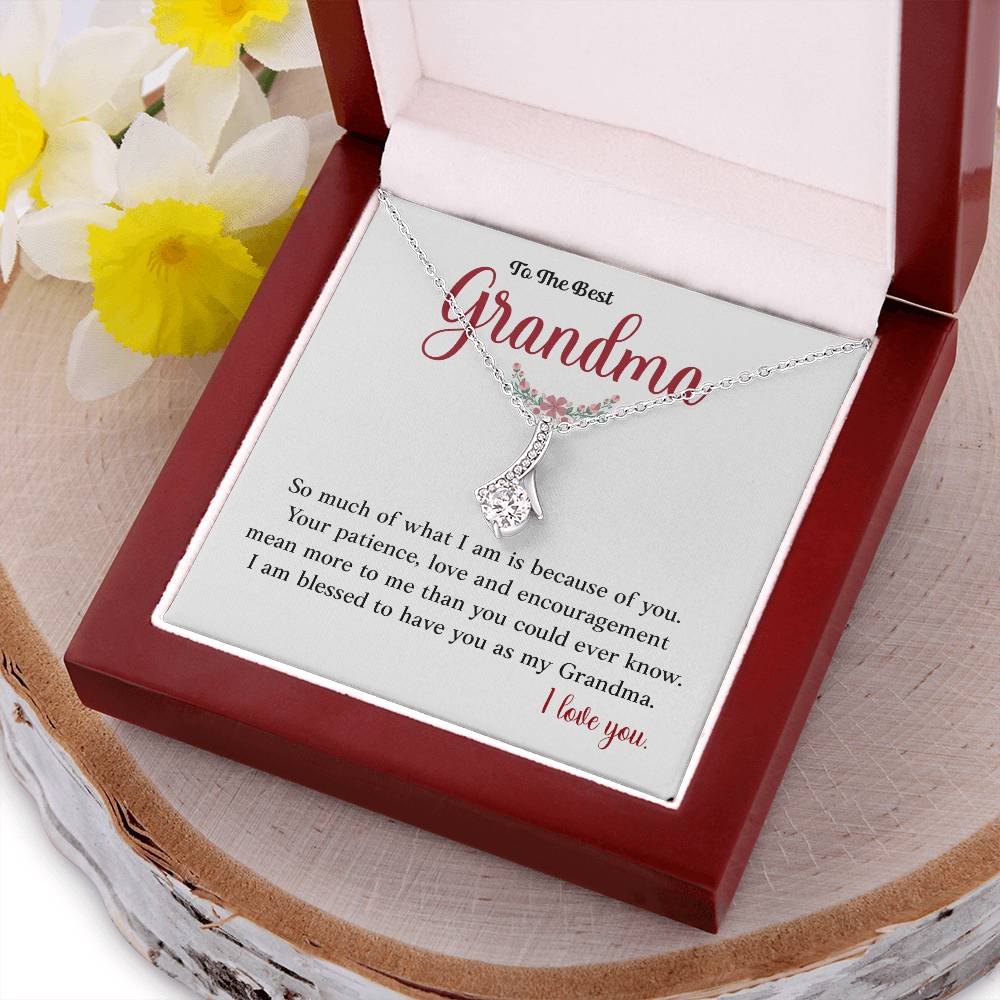 To The Best Grandma Heartfelt Necklace Gift Best Grandma Necklace Gift Heartfelt Gift For Grandma Sentimental Jewelry For Grandmother Jewelry Gift For Grandma Granddaughter To Grandma Gift Special Gift For Grandma Meaningful Gift For Grandma