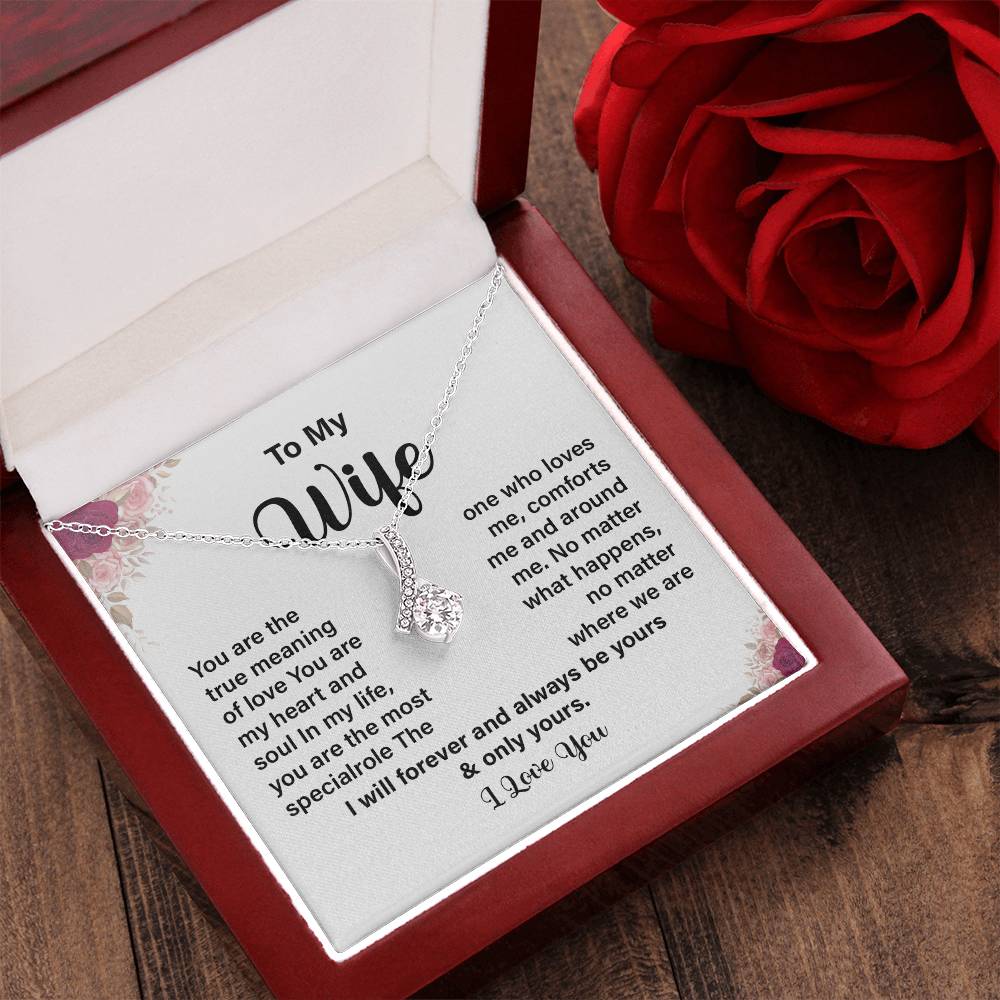 Wife Gift from Husband – Romantic Message Card Box