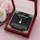 To My Girlfriend Necklace – Jewelry Gift with Message Card