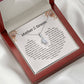 Mother of the Groom Wedding Necklace Gift Box