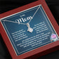 Mother Necklace Gift from Daughter with Gift Box