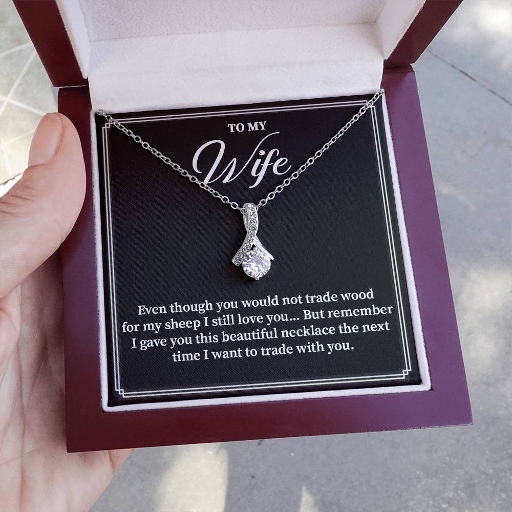 Funny Wife Gift from Gamer Husband – Message Card