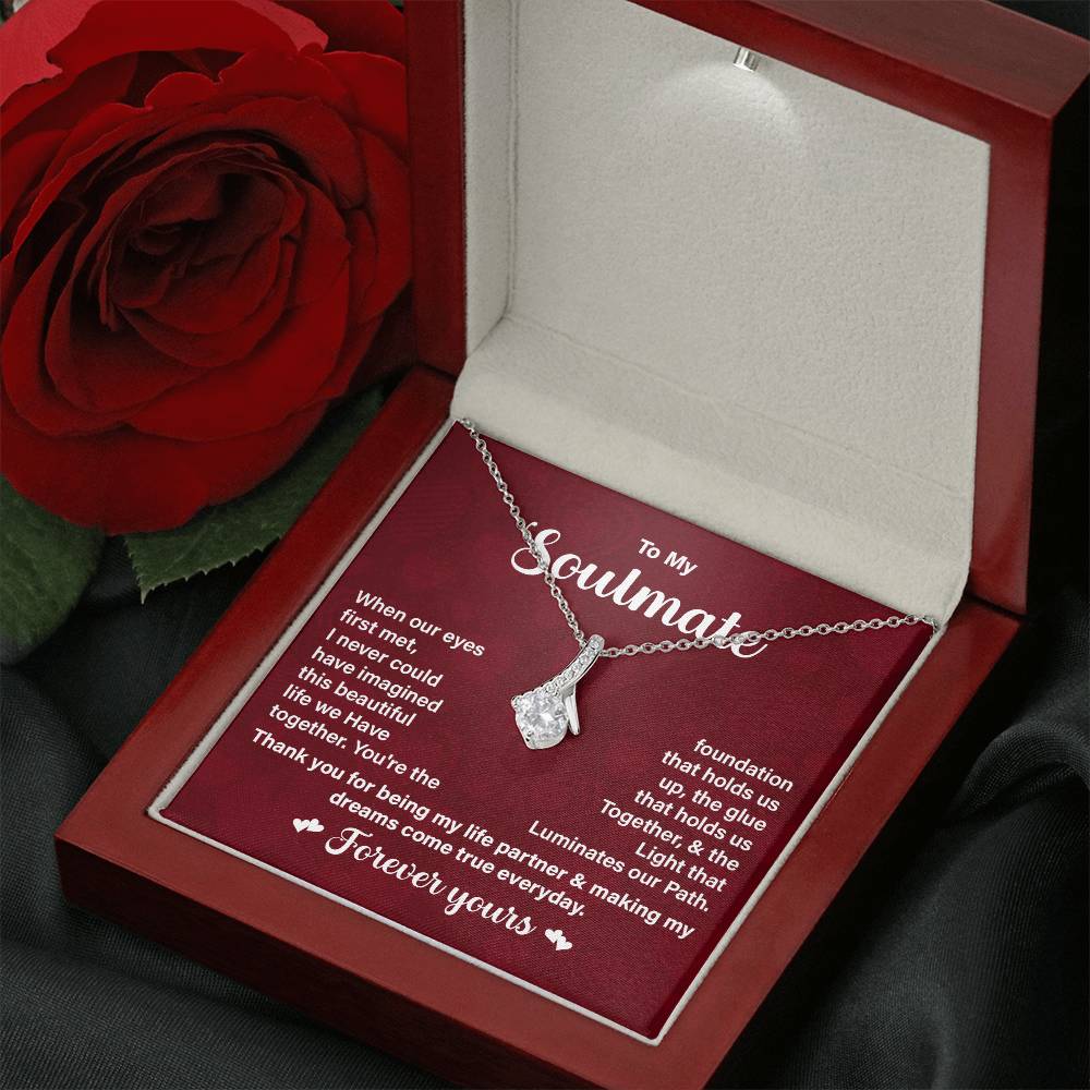 Soulmate Gift with Message Card for Life Partner